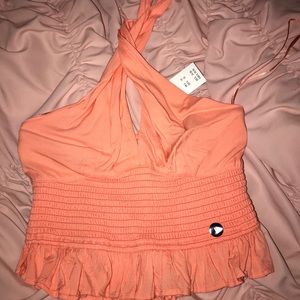 Hollister Keyhole Crop Top